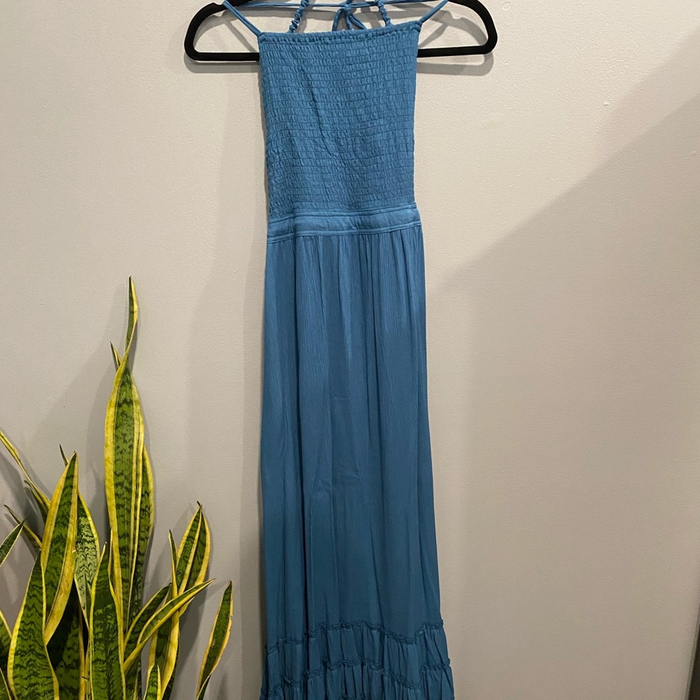Boho beach hut backless dress